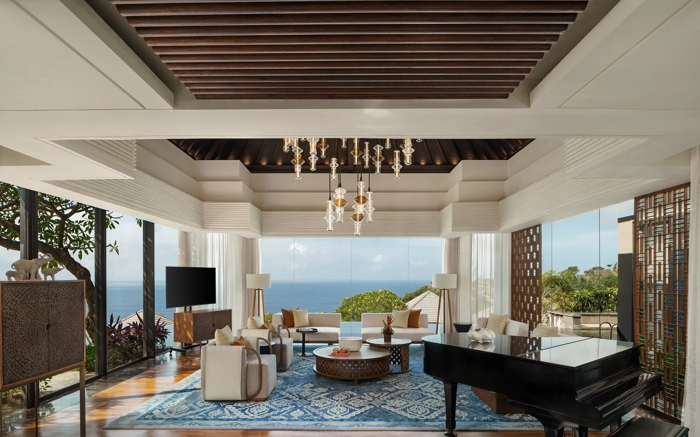 Villa living room in Bali