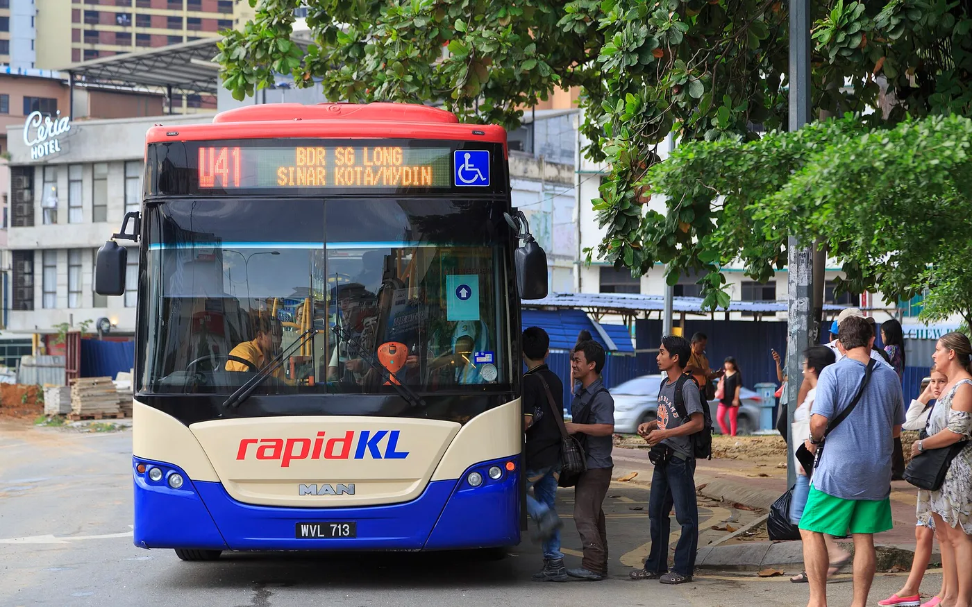 Rapid KL bus in Kuala Lumpur