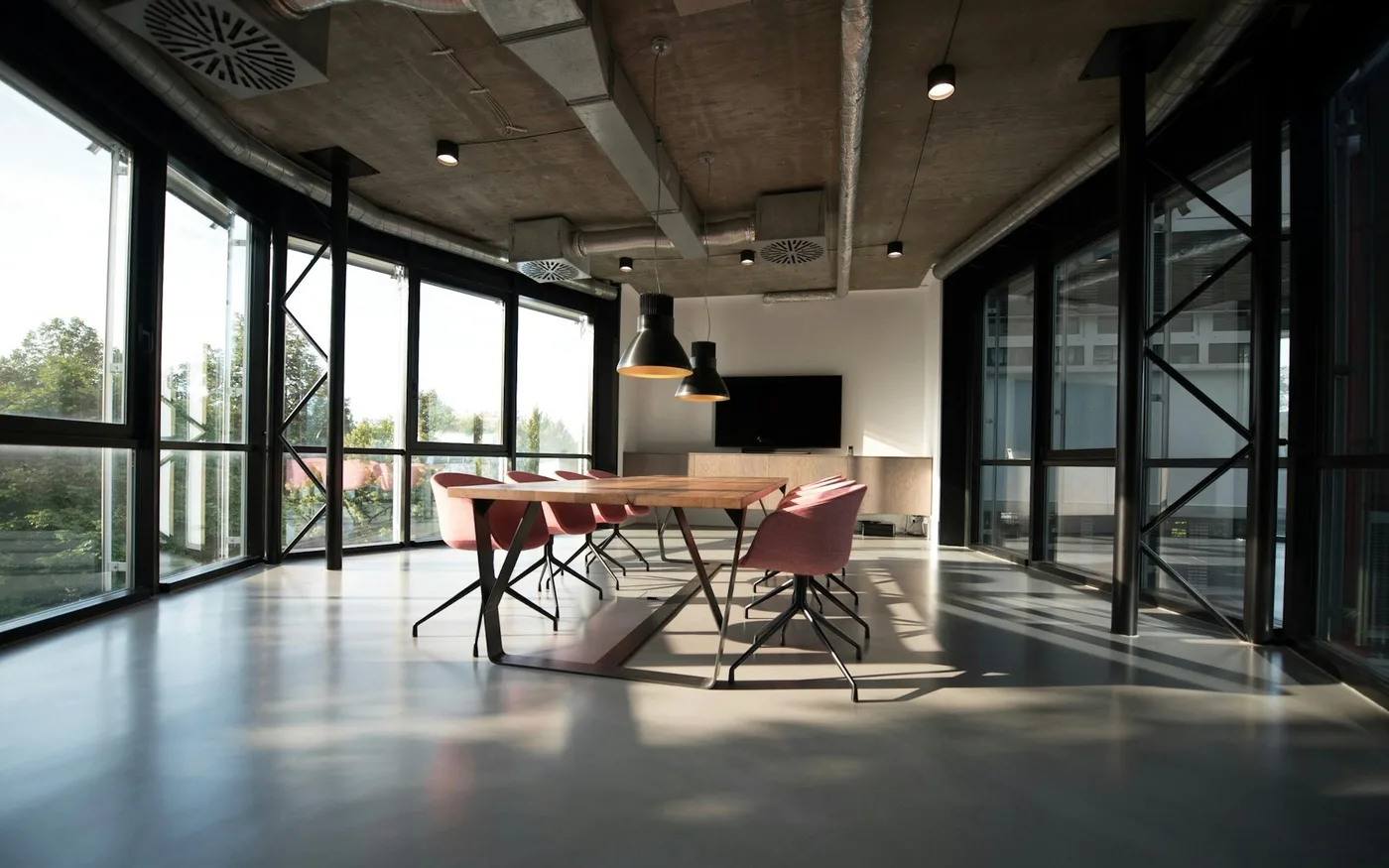 Office workspace for tax planning