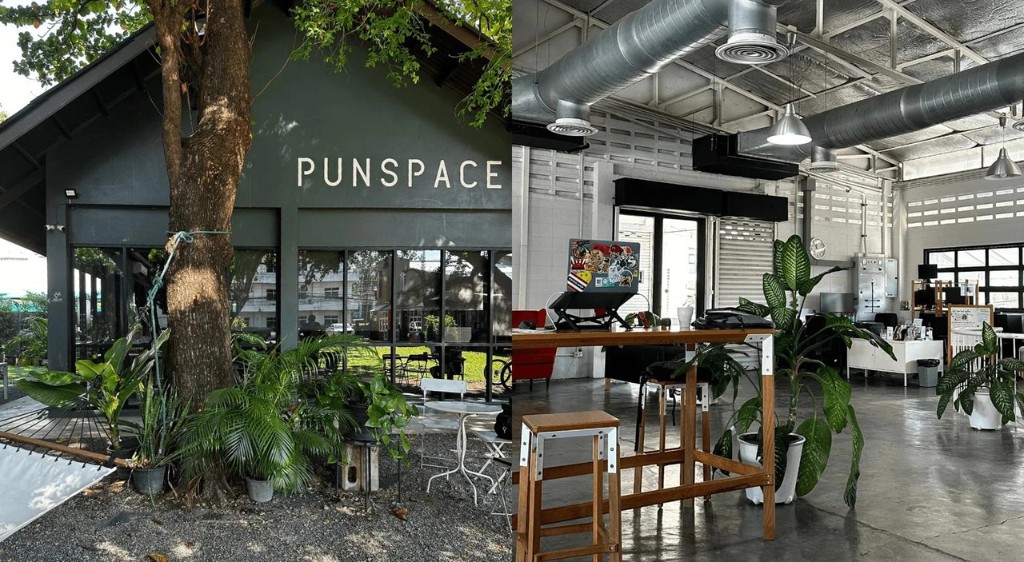 Punspace coworking space in Chiang Mai