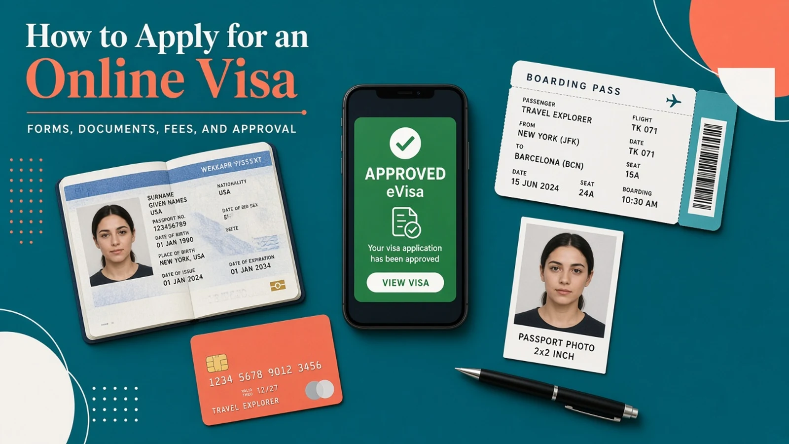 How to Apply for an Online Visa: Forms, Documents, Fees, and Approval