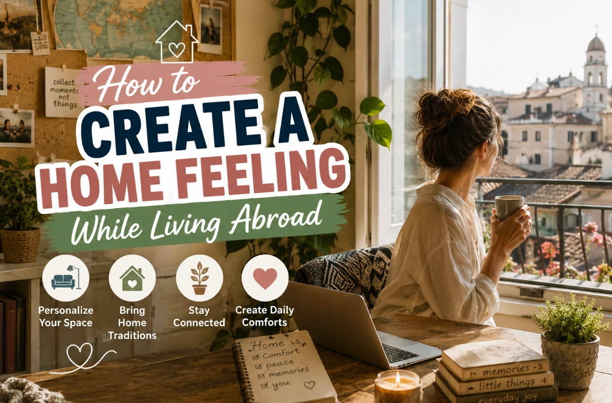 How to Create a Home Feeling While Living Abroad
