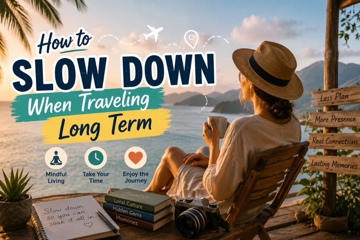 How to Slow Down When Traveling Long Term