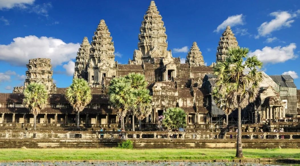 Stone faces at Bayon Temple