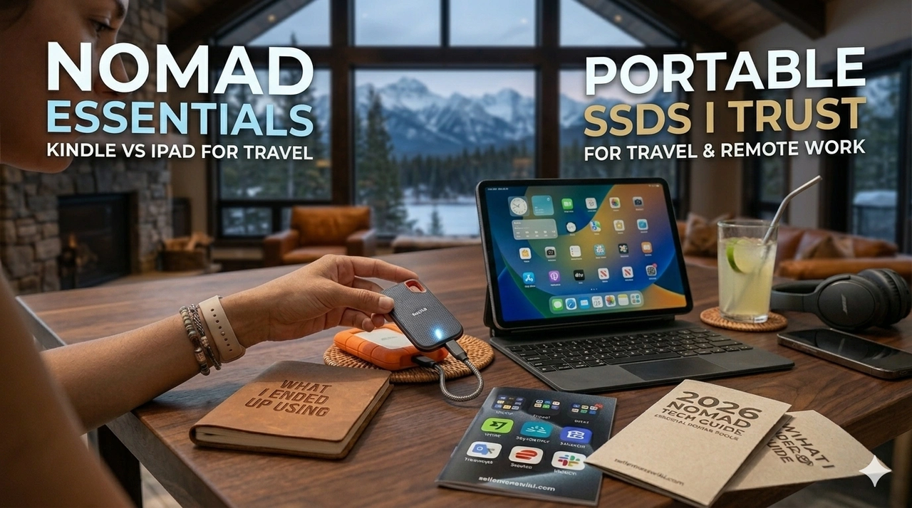 Portable SSDs I Trust for Travel and Remote Work