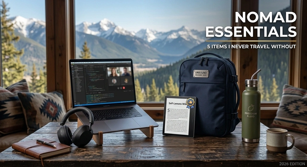 5 Travel Essentials I Never Travel Without as a Digital Nomad