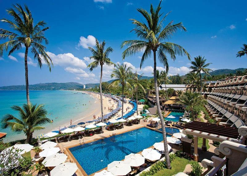 Karon Beach hotel area