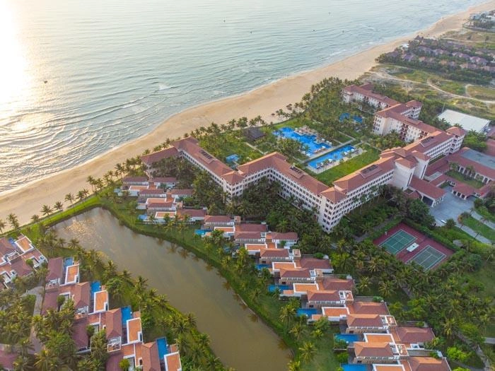 Da Nang coastal hotel area