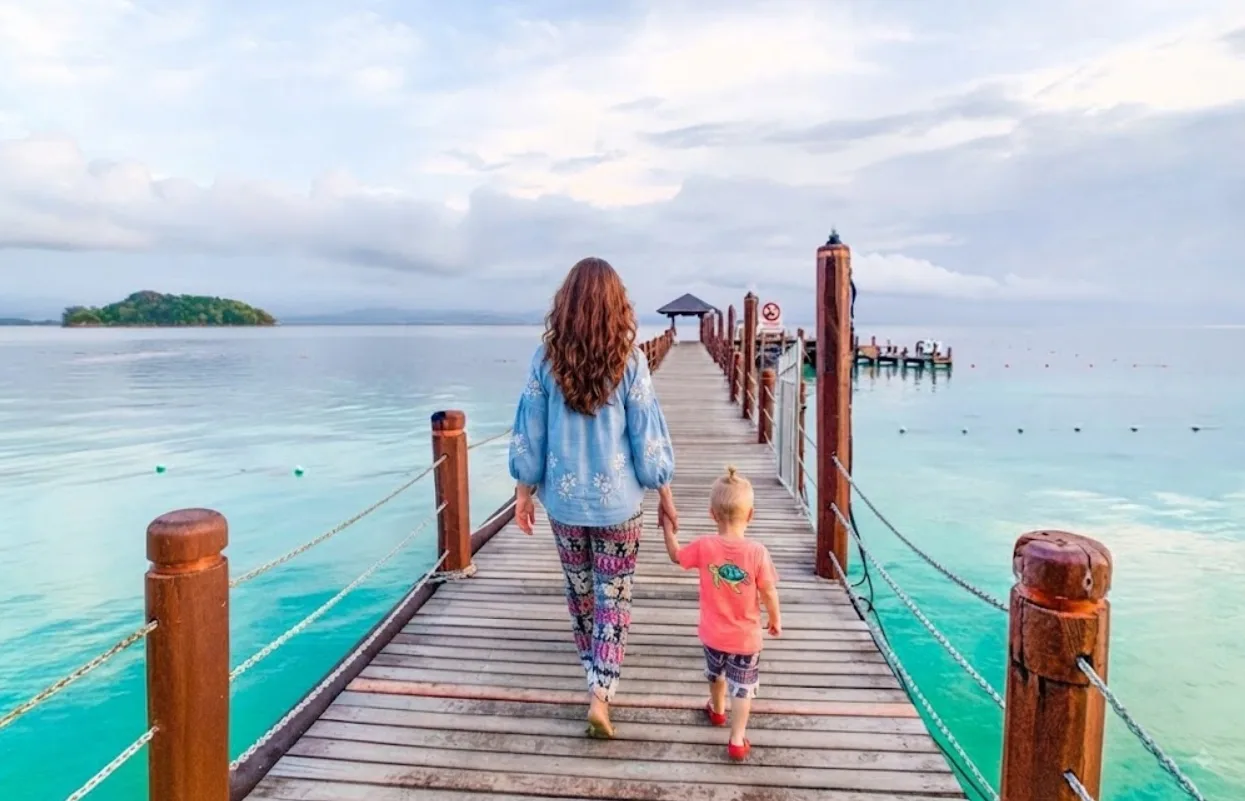Family travel in Kota Kinabalu