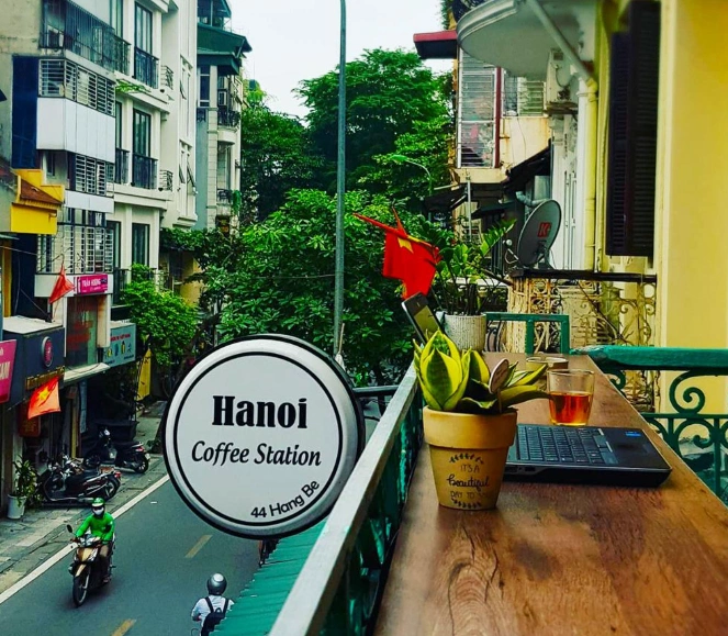 Old Quarter streets Hanoi