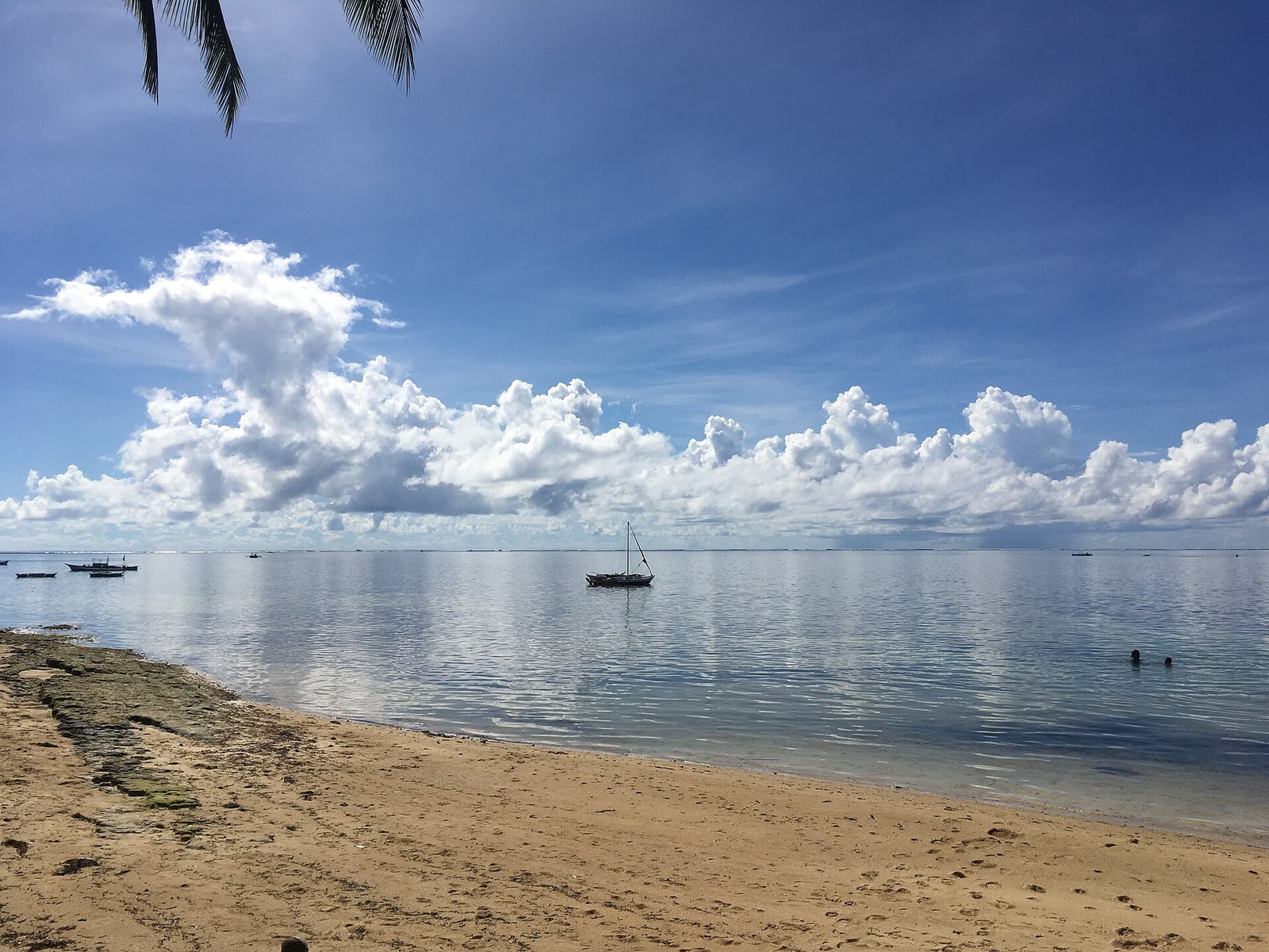 A quiet northern coastline in Siargao